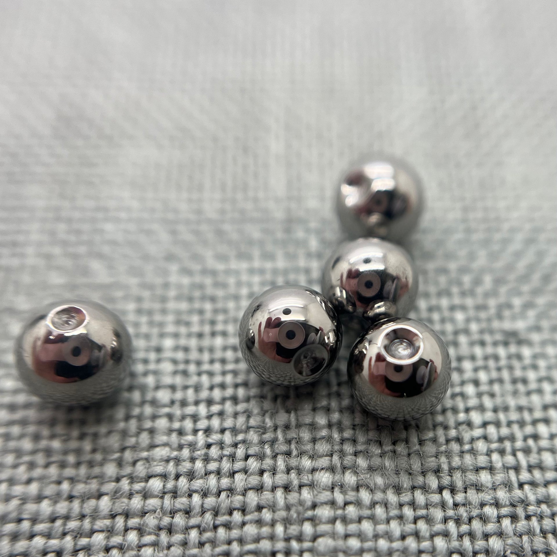 Stainless Steel Captive Bead Replacement - 3 for 1 Tribal Expression Jewelry