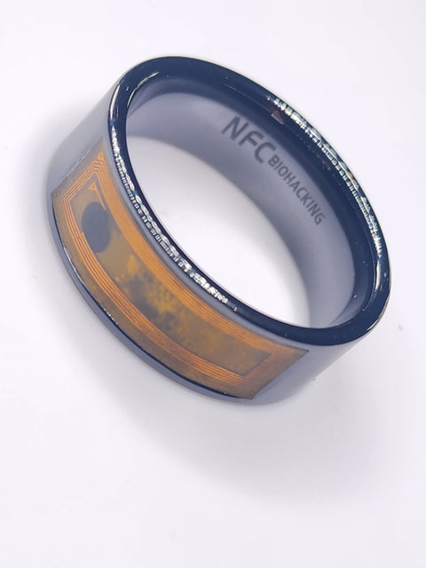 CERAMIC NFC FINGER RING