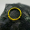 *NEW * Niobium seam ring with texture -size 16h 5/16