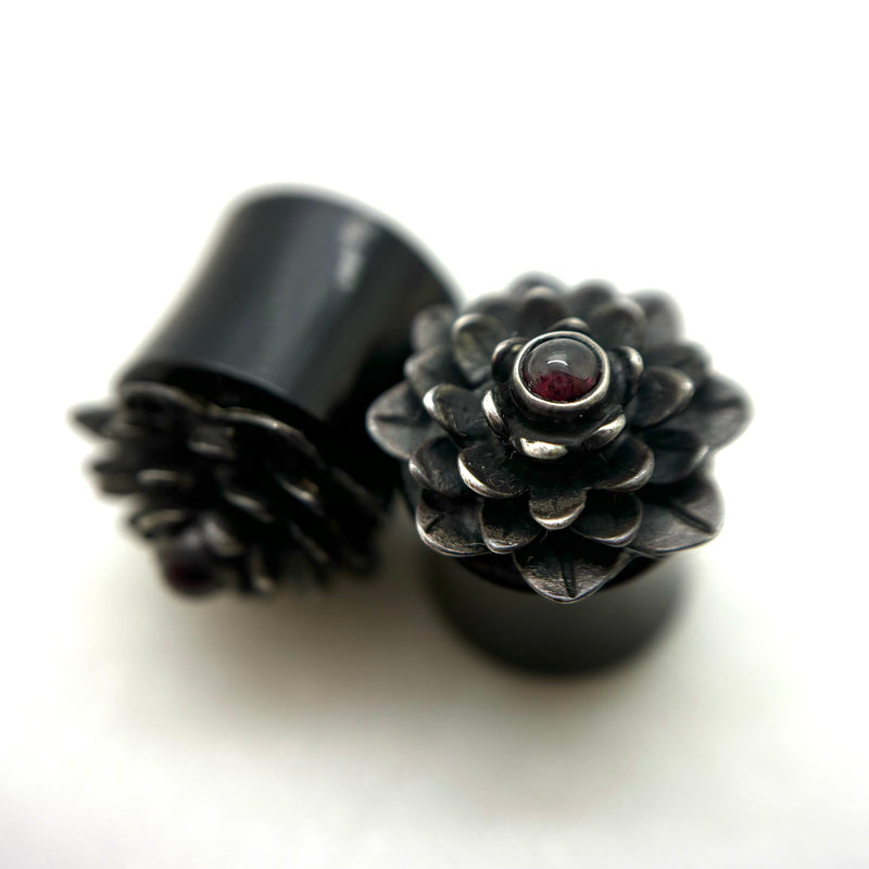 *MOVING SALE * wood double flare plugs *-4