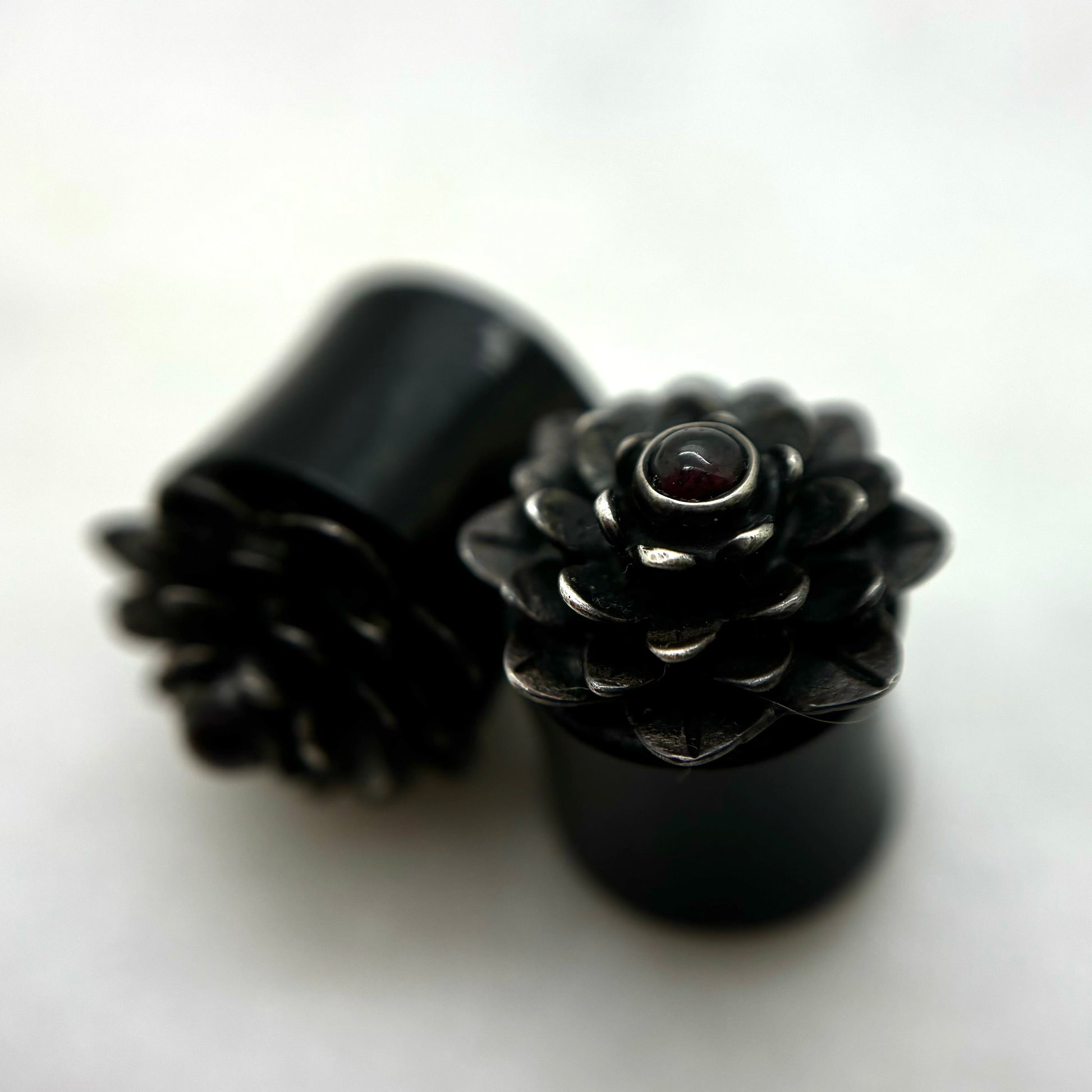 *MOVING SALE * wood double flare plugs *-1
