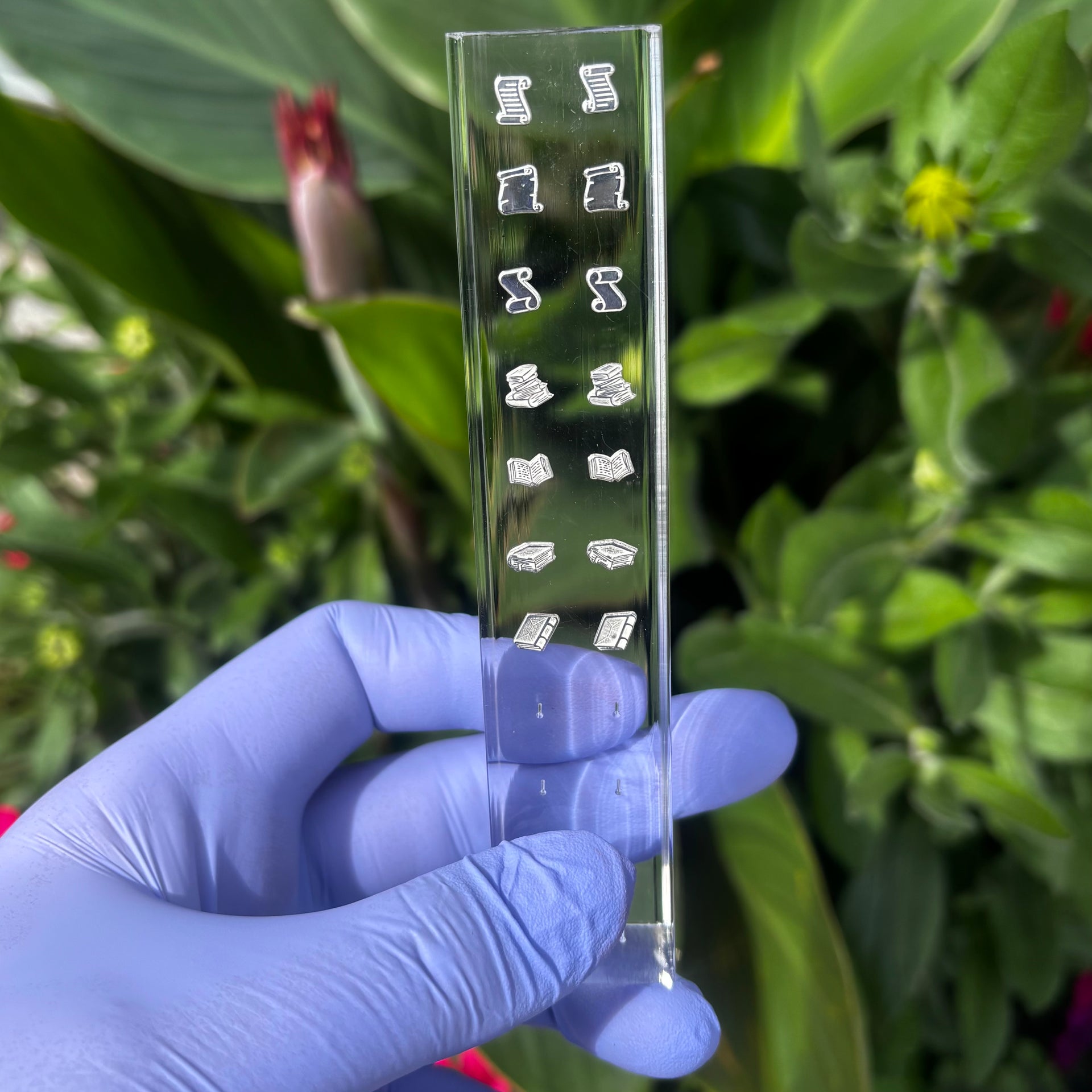 *NEW * Bookwarm silver collection - Old Script - for healed piercings