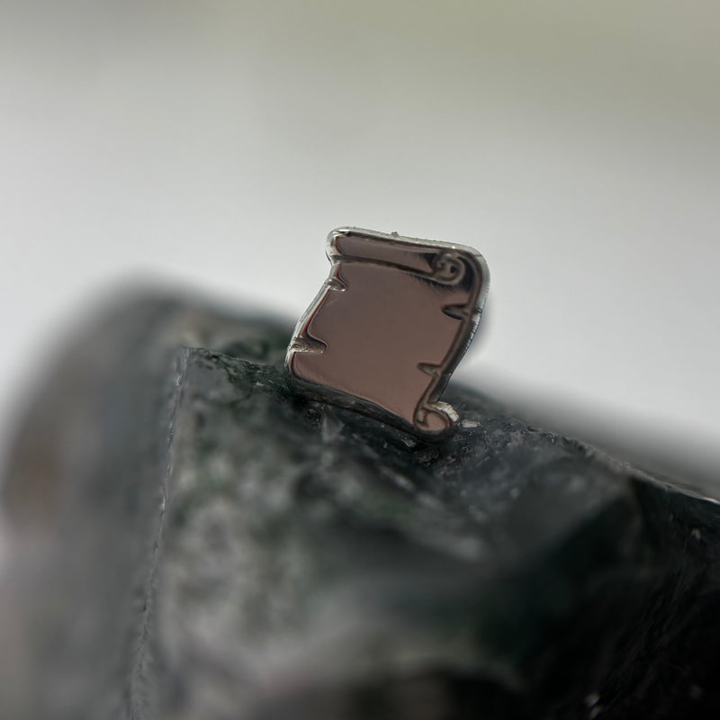 *NEW* Bookworm silver collection - magic parchment paper - for healed piercings-4