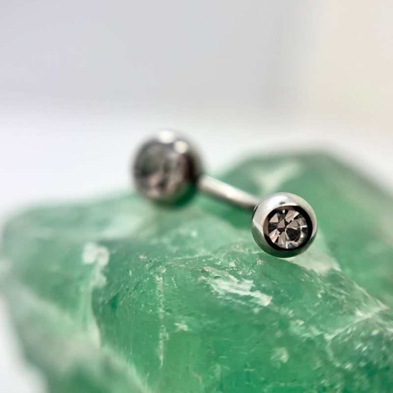 OVERSTOCK SALE — Stainless Steel Navel Jewelry- for healed piercing only .-6