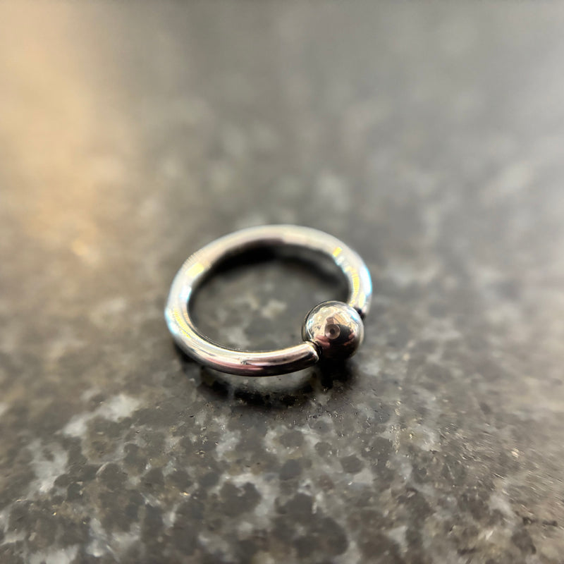 Stainless Steel Captive Bead Ring-4