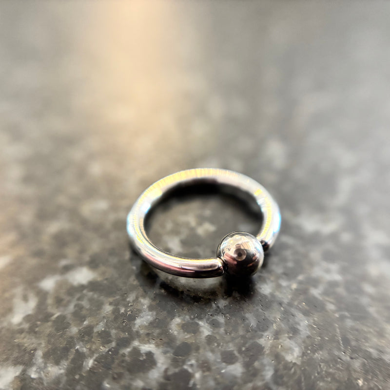 Stainless Steel Captive Bead Ring-6