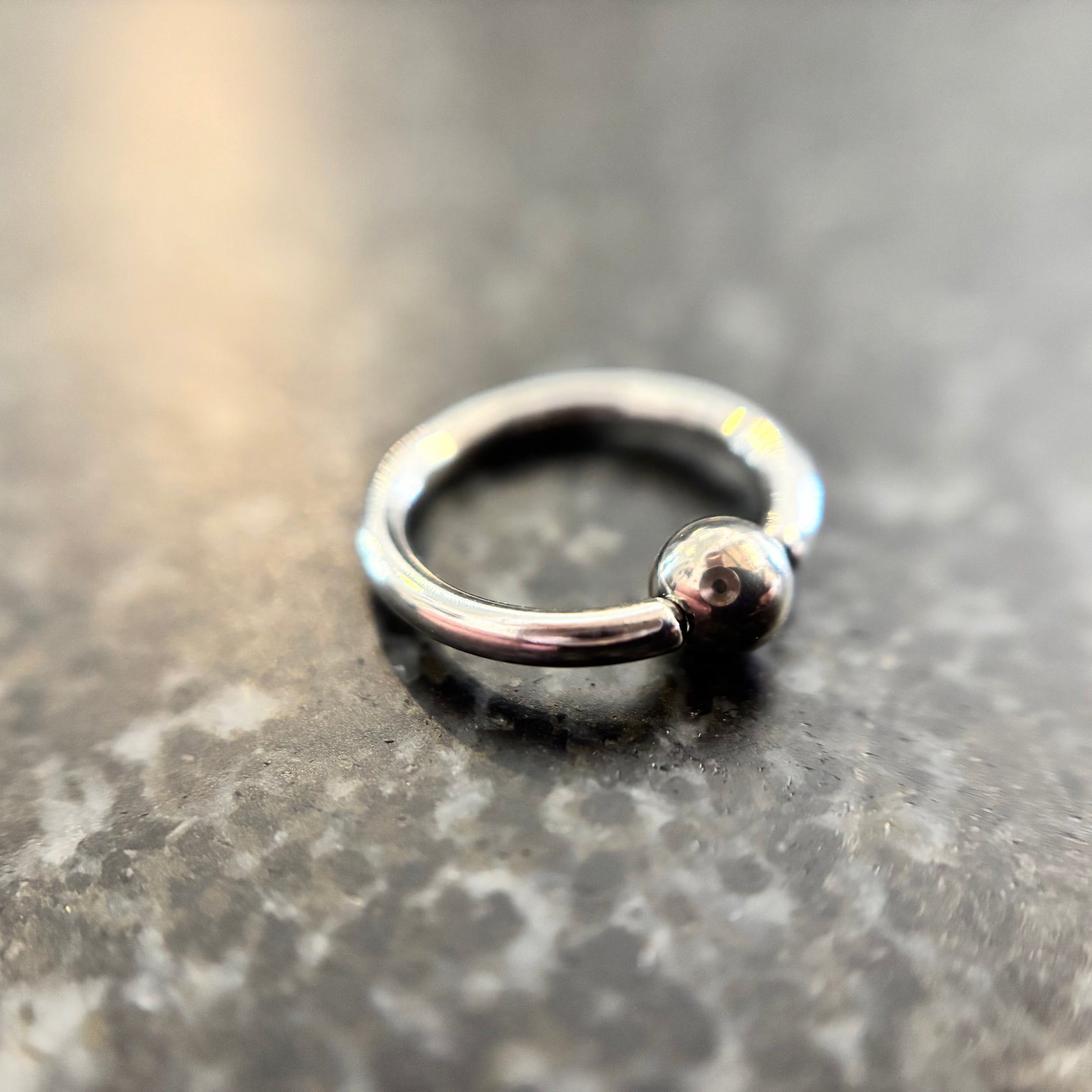 Stainless Steel Captive Bead Ring-2