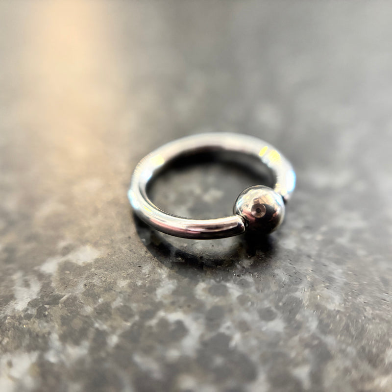 Stainless Steel Captive Bead Ring-2