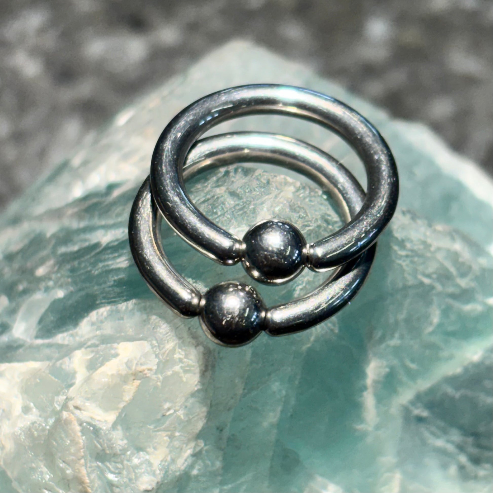 Titanium CBR Ring – 12g 7/16" (Buy One, Get One Free)-1