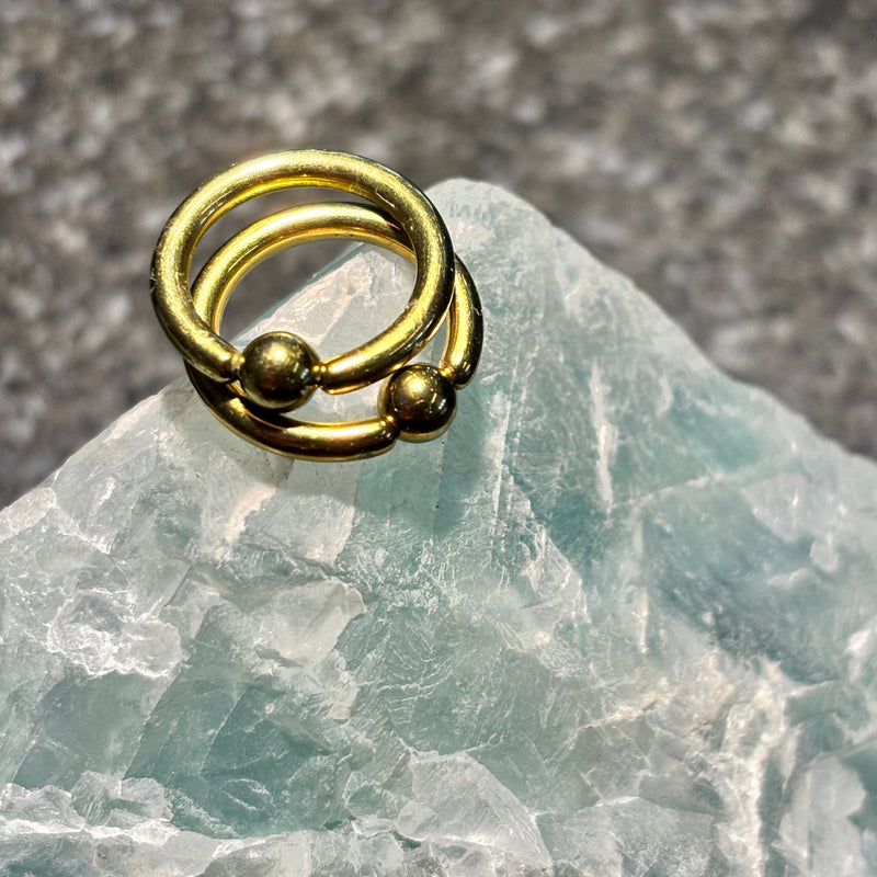 Titanium CBR Ring – 12g 7/16" (Buy One, Get One Free)-5