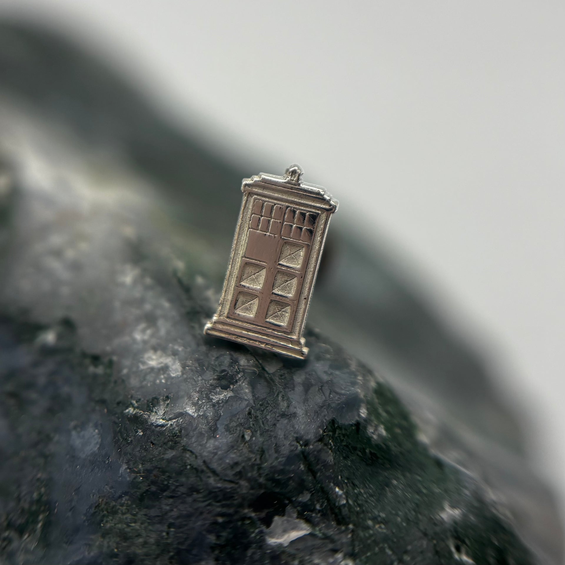 New Arrival – Limited Edition Silver Police Box (for healed piercings )