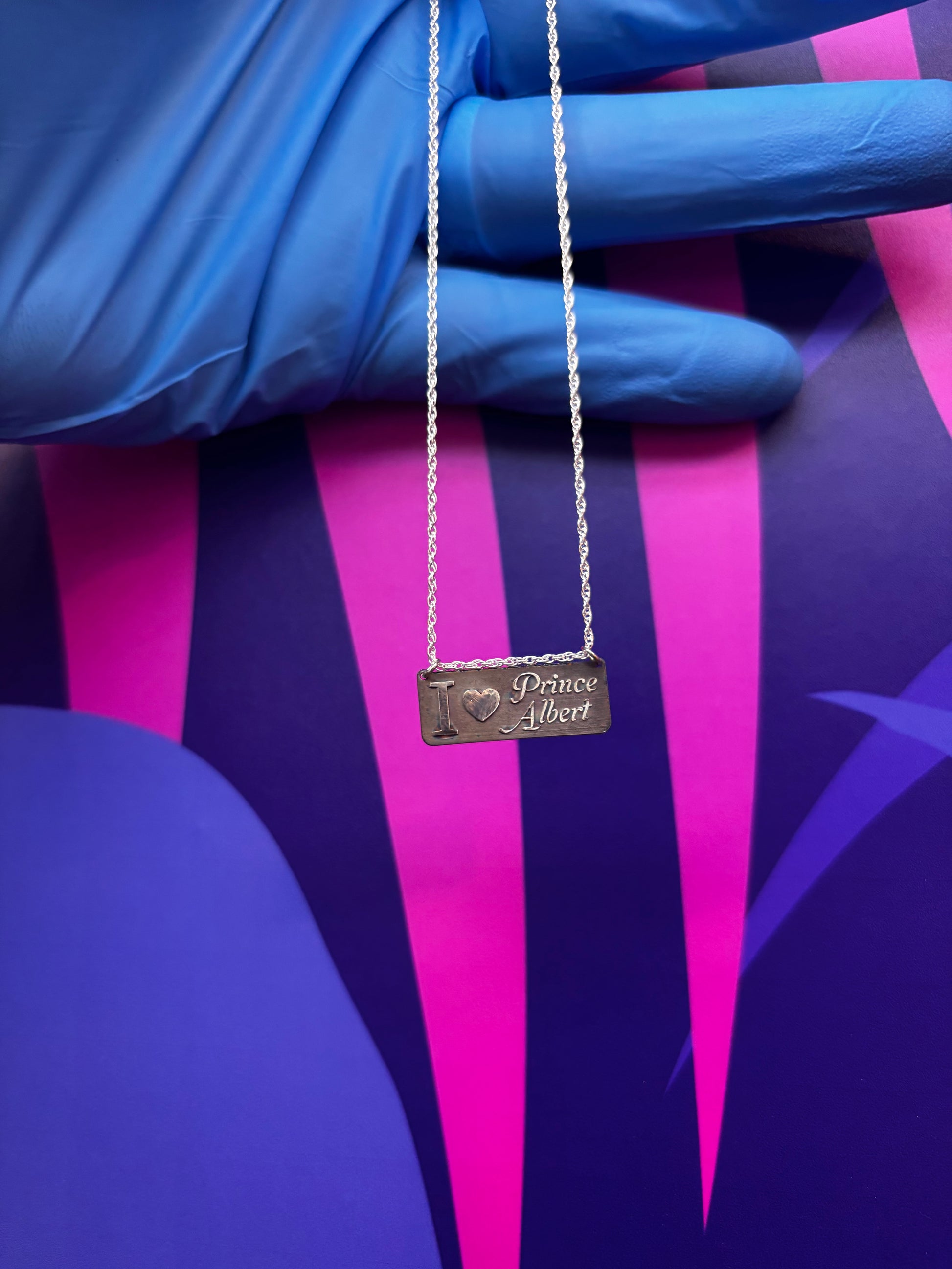 *NEW * Silver pendant with chain-2